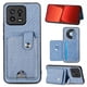 thumbnail image 3 of Funda Billetera Tejida para Xiaomi 13 con Soporte y Tarjetero Azul, 3 of 4