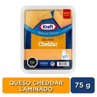 Queso Cheddar Laminado 75 G Kraft