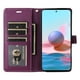 thumbnail image 5 of FOXDOCK Funda tipo Cartera para Xiaomi Redmi Note 10 4G – Cubierta de Cuero PU con Múltiples Ranuras, Bolsillo para Efectivo y Correa de Muñeca, 5 of 6