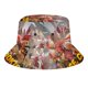 thumbnail image 5 of Carrera de Galletas Sombrero bucket para adultos, gorra de protección solar, sombrero de pescador plegable para viajes al aire libre, pesca y actividades de verano, 5 of 6