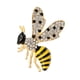 thumbnail image 3 of rhinestone flying honeybee broche insecto solapa pin boutonniere joyería, 3 of 5
