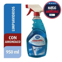 Limpia Vidrios Con Amonio Líquido Botella 950 Ml Great Value