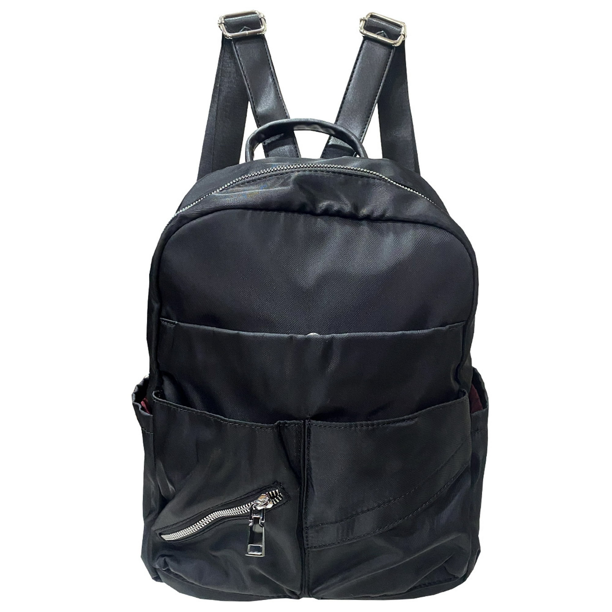 Todopiel - Mochila Cuero Ecológico Cru28 Negro