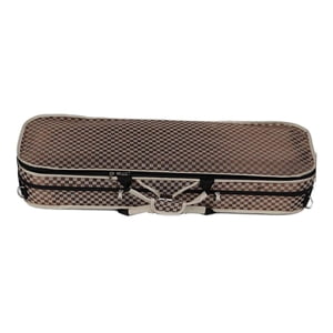 Bothyi - Estuche De Almacenamiento Para Violín, Bolso De Mano, Fácil De Llevar Para Principiantes Amantes Del Violín, Rejillas Blancas