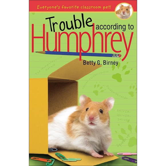 Libro en tapa dura escolar y de biblioteca Trouble According to Humphrey