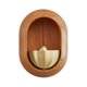 thumbnail image 2 of Timbre Magnético De Carillón De Viento Para Entrada, Regalo De Inauguración, Madera De Cerezo, 2 of 5