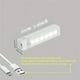thumbnail image 3 of 1pc LED Motion Sensor Cabinet Light, Under Counter Closet Lighting, Wireless Magnetic USB Rechargeable Kitchen Night Lights, Battery Powered Operated Light For Wardrobe Closets Cabinet Cupboard Stairs, 3 of 3