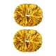 thumbnail image 1 of 2 Pompones De Animadora Profesionales Para Baile, Deportes, Ceremonias, Color Dorado, 1 of 4