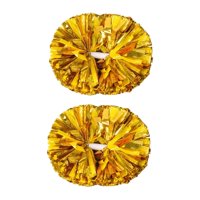 Bothyi - 2 Pompones De Animadora Profesionales Para Baile, Deportes, Ceremonias, Color Dorado