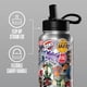 thumbnail image 3 of Botella de agua Hydrapeak x NBA de 32 oz con aislamiento y tapa con pajita, 3 of 6