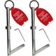 thumbnail image 5 of Llave de emergencia para puerta de ascensor, paquete de 2 unidades, YnFag Universal, 5 of 9