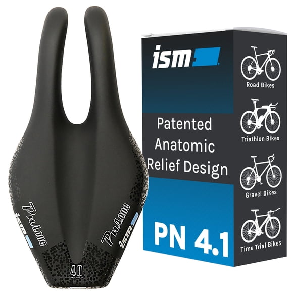 Asiento para bicicleta ISM PN 4.1 Narrow Road diseñado profesionalmente