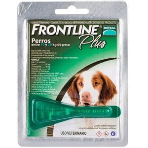 Frontline Plus Pipeta Antipulgas Perro 10 A 20Kg