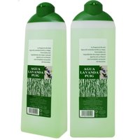 Cologne Puig Agua Lavanda, 750 Ml, Para Después Del Baño, Paquete De 2