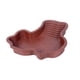 thumbnail image 4 of Tazón de baño para reptiles, tazón de alimentación para reptiles, decoración del hábitat, tanque de tortugas, tazón de agua para tortugas, dragones ba marrón, 4 of 5