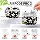thumbnail image 3 of Funda QQKVFNG Pro 3 (2025) para AirPod – Floral Negra, 3 of 6