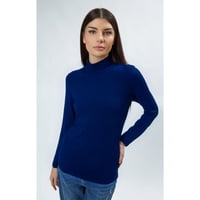 Likeshop - Camiseta Mujer Elasticada Forro Polar Cuello Beatle 4219