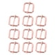 thumbnail image 4 of 10pcs Clips De Repuesto De Liberación Rápida Ajustables Con Hebilla 20x20 Mm Oro Rosa, 4 of 5