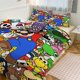 thumbnail image 1 of Mario Print Bedding Set Pattern Duvet Cove Set 3 Pieces 1 Quilt Cover And 2 Pillowcases for Women Men Teens, 1 of 5