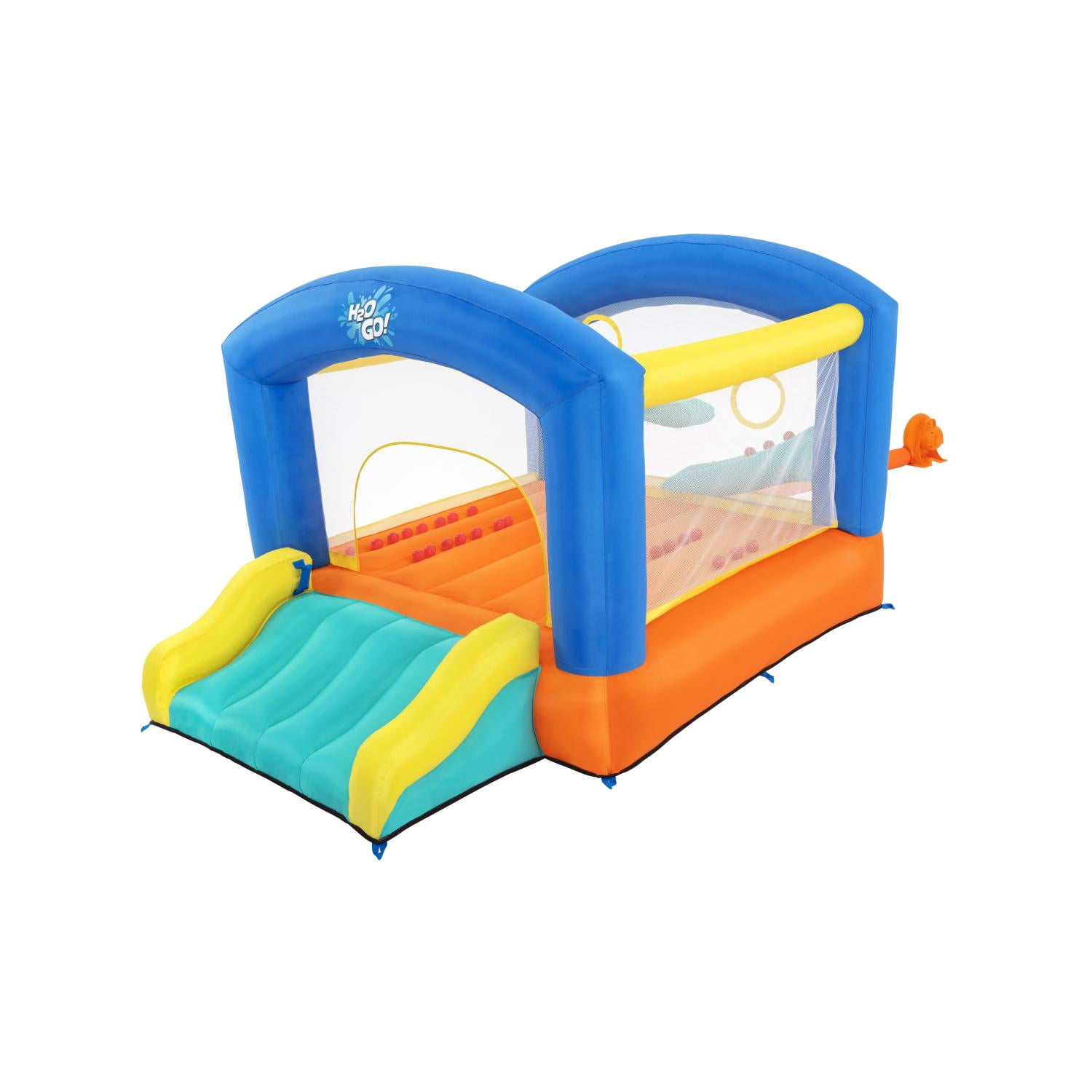 Bestway - Castillo Saltador Inflable Con Deslizador Para Niños 2.89mx2.13mx1.73m Multicolor