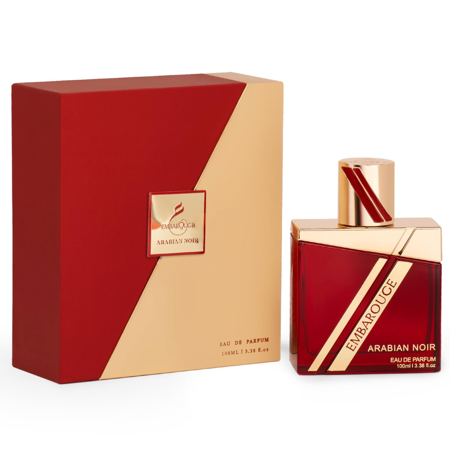 Perfume Embarouge Arabian Noir Eau De Parfum Para Hombre, 100 Ml
