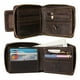 thumbnail image 2 of Cartera Con Cremallera De Cuero Con Bloqueo Rfid Para Hombre, 2 of 3