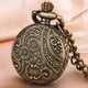 thumbnail image 2 of Vintage Bronze Small Size Little Romantic Quartz Steampunk Pocket Watch FOB Chain Cosplay Souvenir Gifts For Women, 2 of 2
