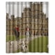 thumbnail image 1 of Cortina de ducha Masterpiece Downton Abbey, temporada 6, juego de cortina de baño con ganchos, tamaño 60 x 72 pulgadas, 1 of 3