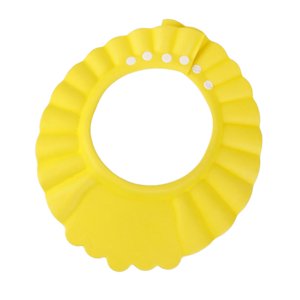 Bothyi - Bebé Niños Champú Baño Gorro De Ducha Lavado Protector Para El Cabello Impermeable Visera Sombrero Amarillo