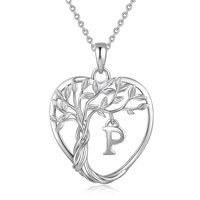 Collar Heshpaws 925 Sterling Silver Eternal Tree Of Life