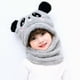 thumbnail image 1 of Gorro Con Cuello Para Niño/a Diseño Osito, Invierno Talla M Gris, 1 of 3