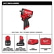 thumbnail image 2 of Llave de impacto Milwaukee M12 FUEL™ Stubby 3/8 550ft-lbs, 2 of 2