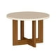 thumbnail image 1 of Mesa De Centro Redonda Be Perla Caramelo, 1 of 2