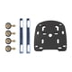 thumbnail image 4 of Portaequipajes trasero para motocicleta, portaequipajes trasero para motocicleta, placa inferior, reemplazo directo, soporte de transporte, accesorio , Estilo un Estilo A, 4 of 5