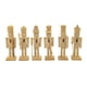 thumbnail image 5 of 6 Figuras De Cascanueces De Madera De 12,5 Cm Para Decoración De Mesa Y Manualidades Navideñas., 5 of 5