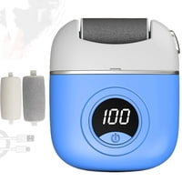 Xusx111 - Eliminador Eléctrico De Calus Para Pies, Dispositivo Recargable Portátil De Reparación Y Molienda De Pies Con Pantalla Digital, Archivo De Pulidor De Tacón Para Hombres Mujeres Piel Muerta D