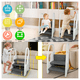 thumbnail image 2 of Taburete Escalera Niños Baño Cocina Infantil De 3 Peldaños, 2 of 7
