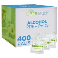 Toallitas Prep Alcohol Care Touch 70% Isopropílico 400 Unidades