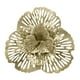 thumbnail image 5 of Estatuilla Decorativa De Pared De Metal Con Flores, Colgante Hueco Para Restaurante De Hotel, áurea Triangular, 5 of 5