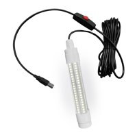 Ioensy - Luz Led Para Pesca Subacuática, Portátil, Para Atraer Peces Tipo Crappie, Luz Blanca.
