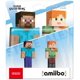 thumbnail image 1 of Amiibo Nintendo Steve + Alex, paquete de 2 unidades para Minecraft Super Smash Bros, 1 of 4