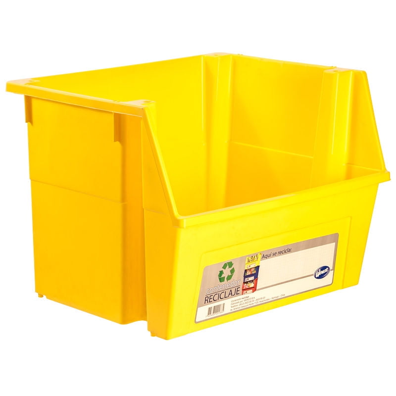 Contenedor De Reciclaje Amarillo Wenco