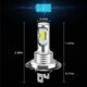 thumbnail image 2 of Bombilla LED H7 Edearkar 80W 6000K Pack de 4, 2 of 7