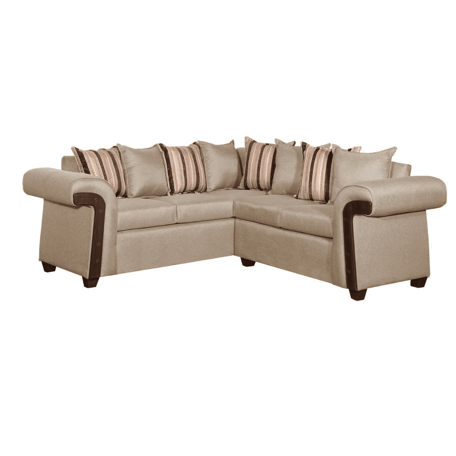 Ruzam Mobel - Seccional 5 Cuerpos Nápoles Beige