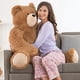 thumbnail image 2 of Oso de peluche gigante Teddy Bear Vermont de 1,2 m, animal de peluche grande, 2 of 7