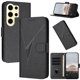 thumbnail image 1 of Funda Cartera Fibra de Carbono para Samsung Galaxy S24 Ultra con Soporte y Cierre Magnético Negro, 1 of 6