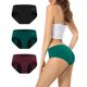 thumbnail image 1 of Ropa interior menstrual nocturna TANSTC para mujer Heavy Flow, paquete de 3, 1 of 6