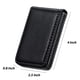 thumbnail image 2 of Portatarjetas Outus de Cuero PU Negro y Café - Pack de 2, 2 of 6