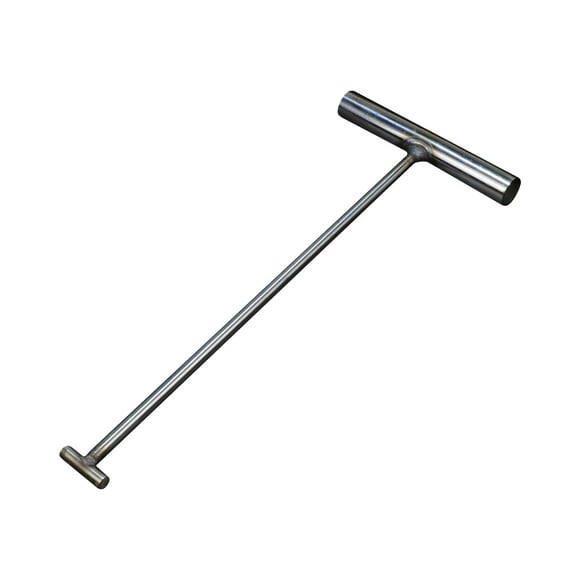 Herramienta De Gancho De Alcantarilla Para Trampolín, Mango En T Para Mover Un Solo Gancho De Acero Inoxidable, 8mm X 15cm