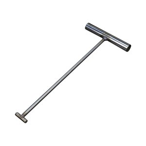 Bothyi - Herramienta De Gancho De Alcantarilla Para Trampolín, Mango En T Para Mover Un Solo Gancho De Acero Inoxidable, 8Mm X 15Cm
